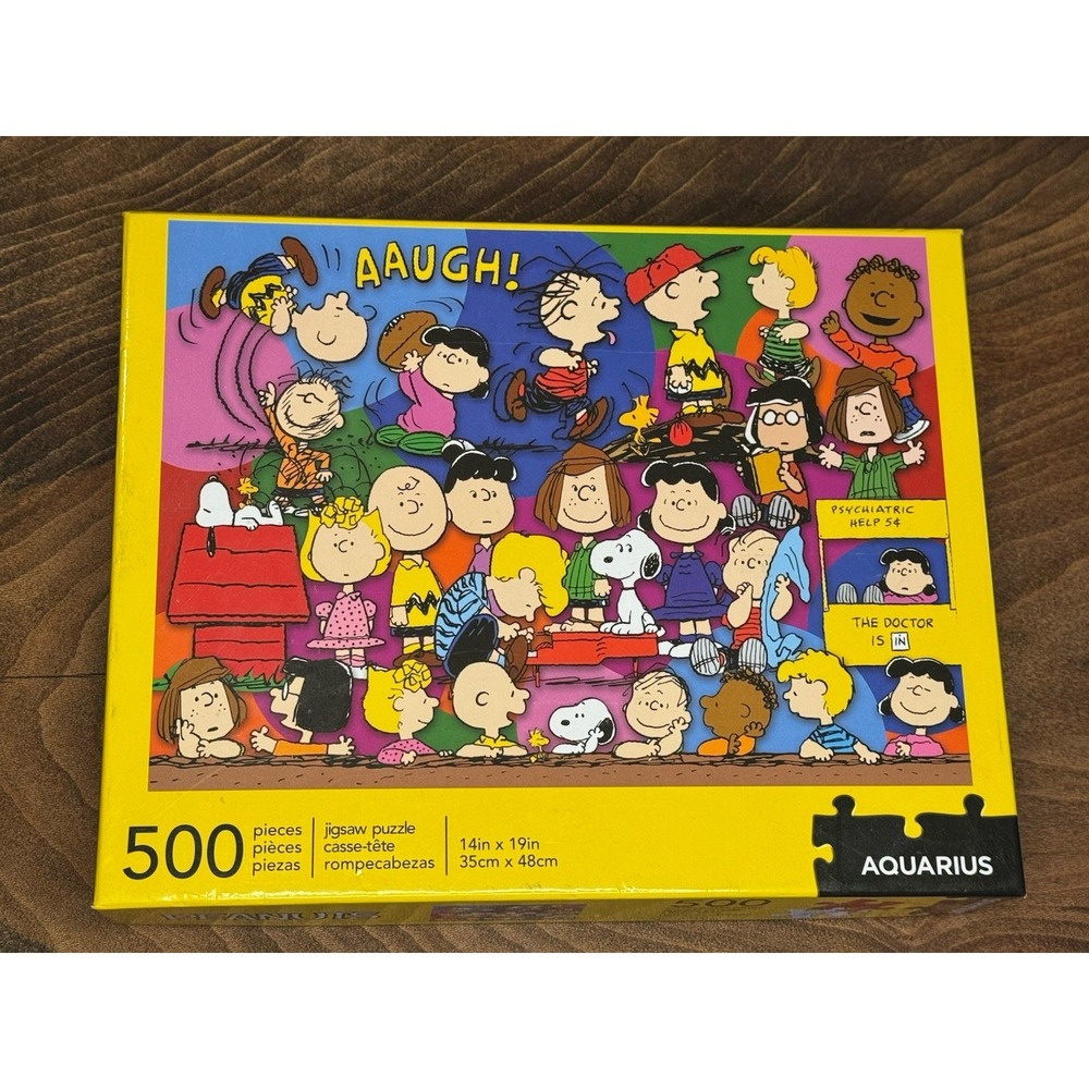 Aquarius Peanuts 500 Piece Jigsaw Puzzle‎ NEW Sealed